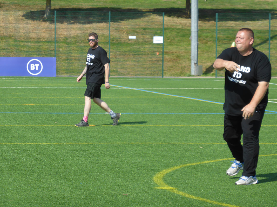 STAND TO Derbyshire VCS football September 2021