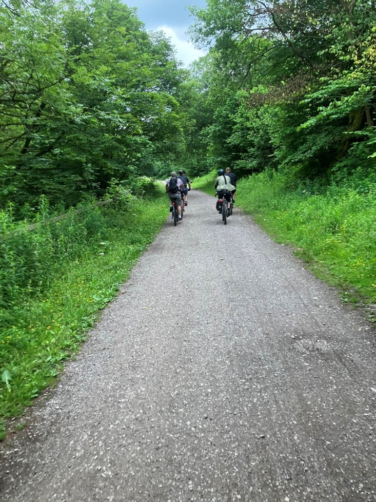 Stand To Monsal Trail cycle ride, May 2023.