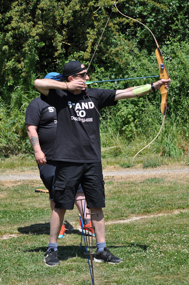 Stand To Veterans Archery Day