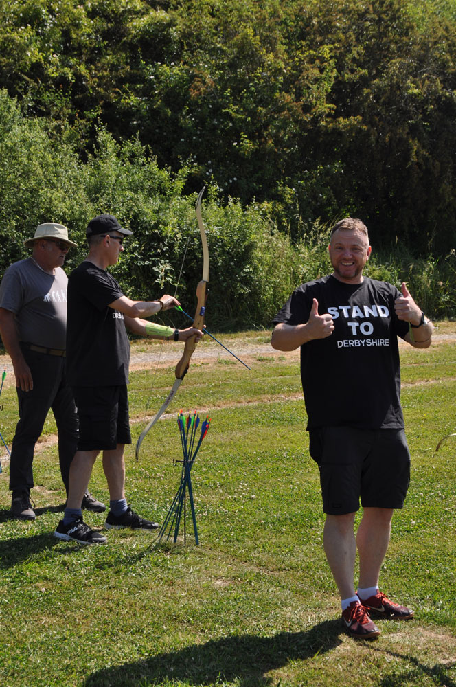 Stand To Veterans Archery Day
