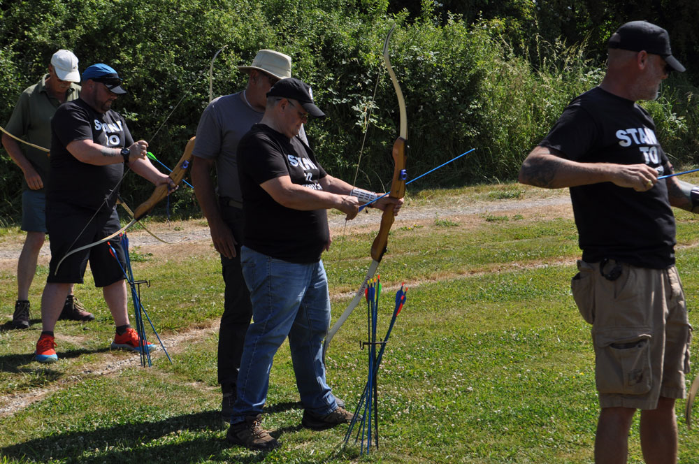 Stand To Veterans Archery Day