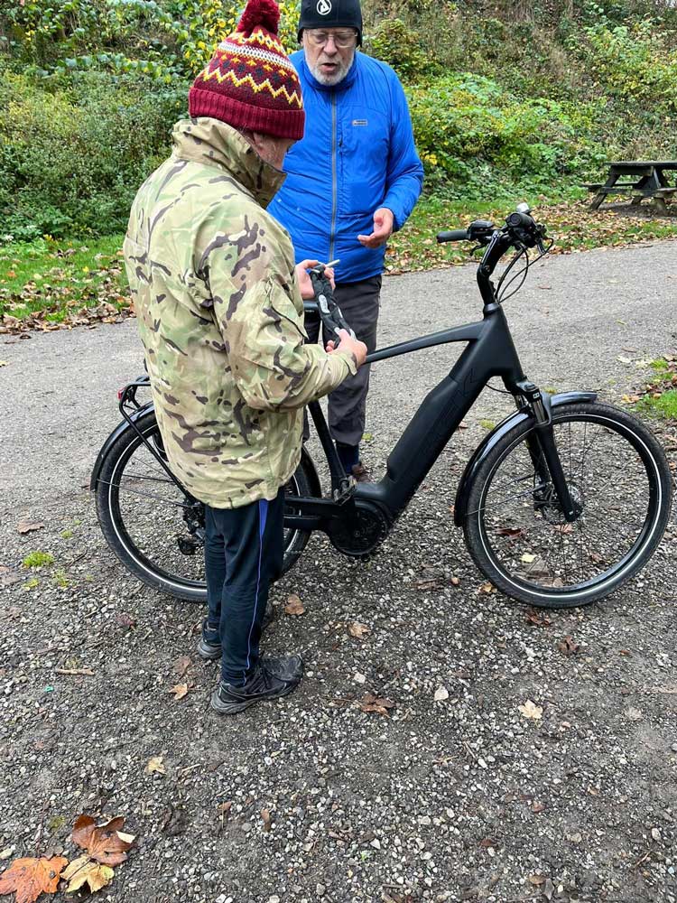 Stand To Tissington Trail bike ride, October 2024