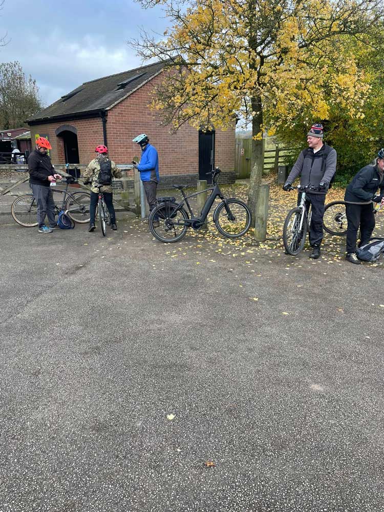Stand To Tissington Trail bike ride, October 2024